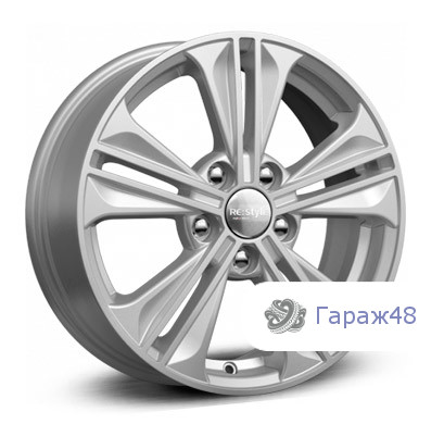 K&amp;K KC778 R16 / 6J PCD 5x114.3 ET 43 ЦО 67.1 Литые Серебристый