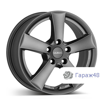 Dezent TX R17 / 7.5J PCD 5x108 ET 52.5 ЦО 63.4 Литые Графит матовый