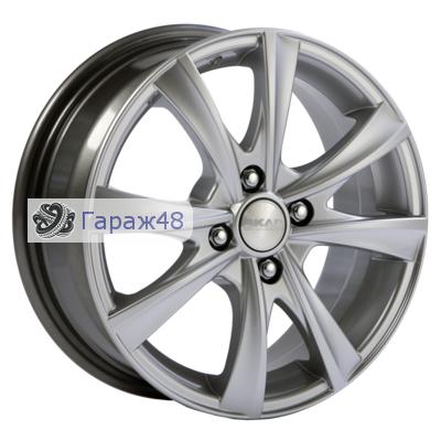 Skad Malta R15 / 6J PCD 4x114.3 ET 45 ЦО 56.6 Литые Серебристый