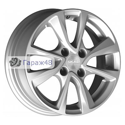 Skad Nitstsa R14 / 5.5J PCD 4x100 ET 45 ЦО 67.1 Литые Серебристый