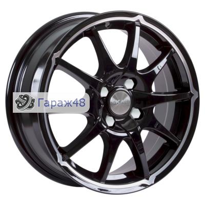 Skad Joker R15 / 6J PCD 4x100 ET 38 ЦО 67.1 Литые Графит глянцевый с полированной лицевой поверхностью