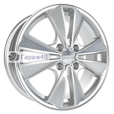 Skad Eco R16 / 6J PCD 4x114.3 ET 40 ЦО 67.1 Литые Серебристый