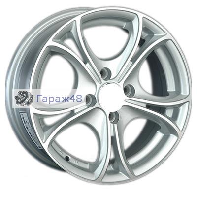 LS 393 R17 / 7.5J PCD 5x112 ET 45 ЦО 57.1 Литые Серебристый полированный